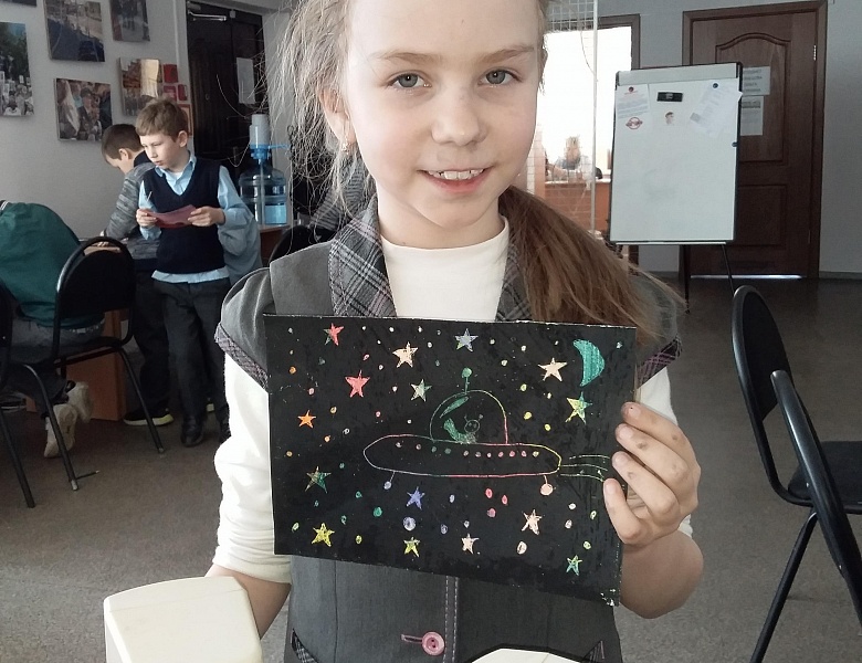 Гагаринский урок в "Роднике"