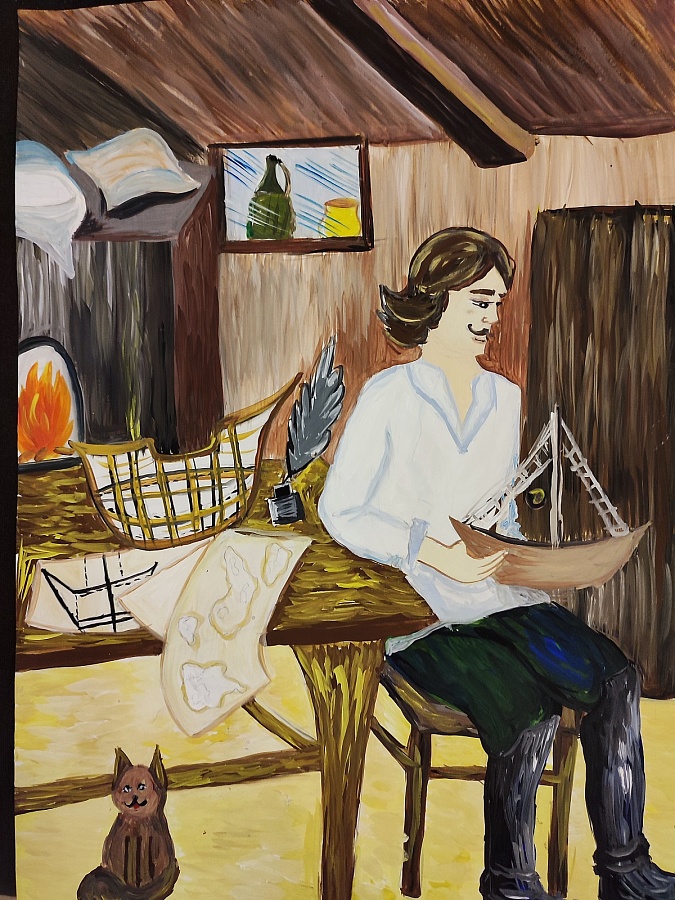 Областной конкурс рисунка на тему: «Петр I: из прошлого в будущее»