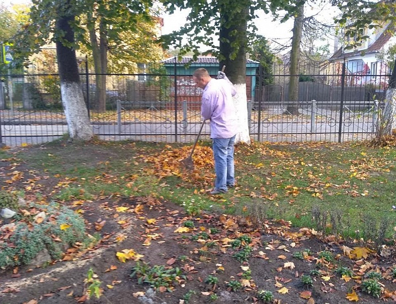 Субботник в «Роднике»