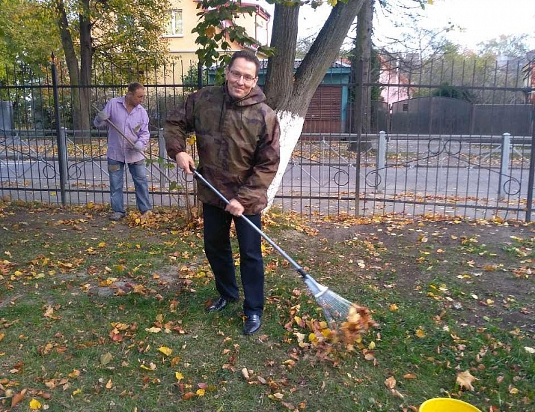 Субботник в «Роднике»