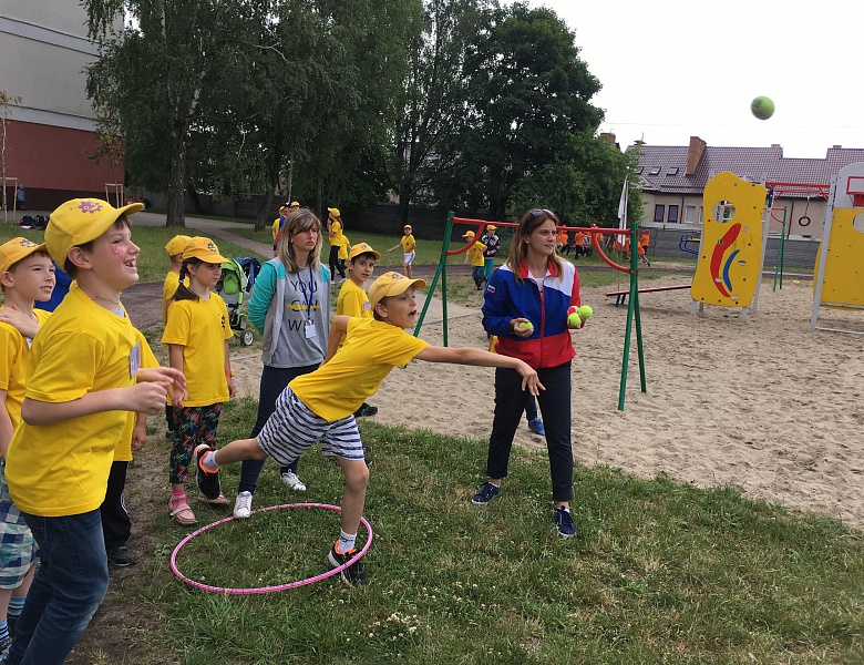 Олимпийские игры в ДДТ "Родник"