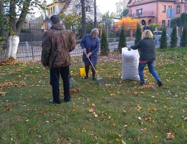 Субботник в «Роднике»