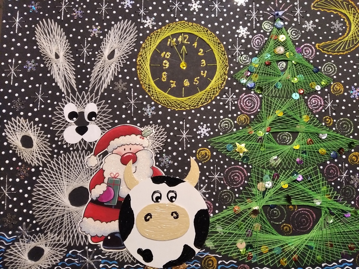 Петухова Софья победила в конкурсе "Новогоднее настроение"