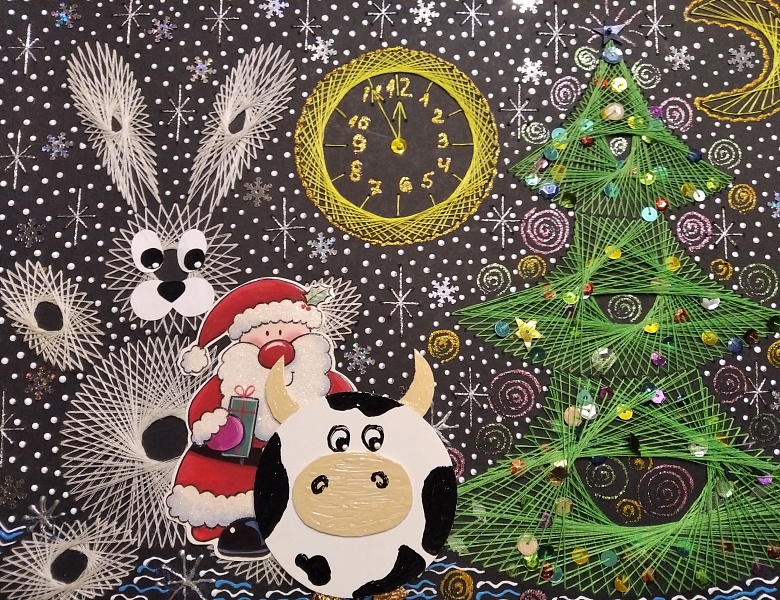 Петухова Софья победила в конкурсе "Новогоднее настроение"