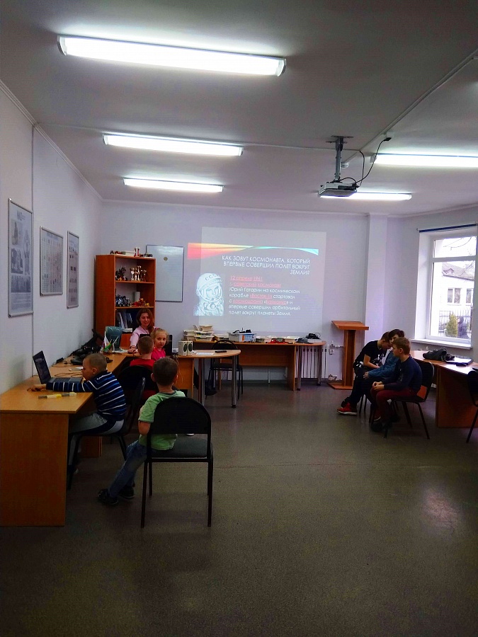 Гагаринский урок в "Роднике"