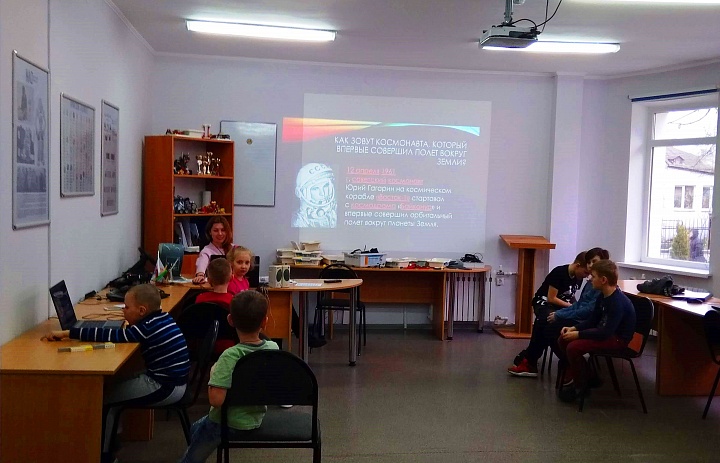 Гагаринский урок в "Роднике"