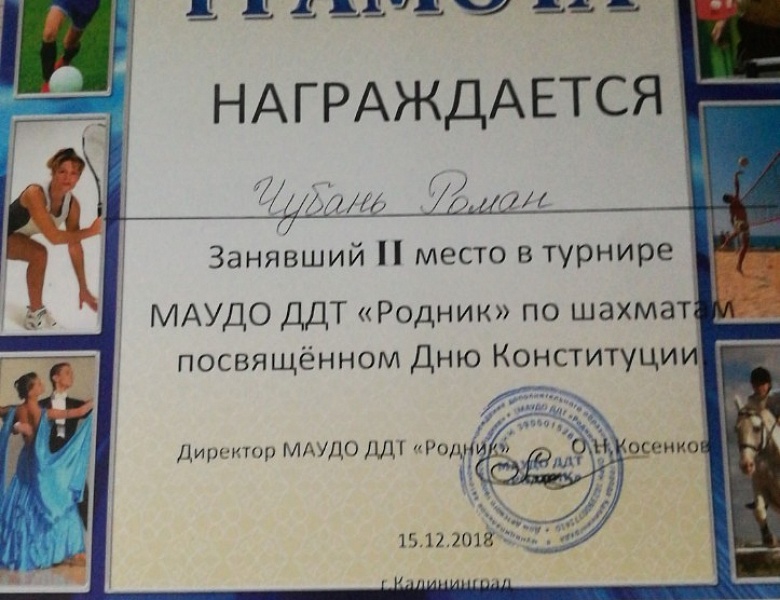 Шахматный турнир