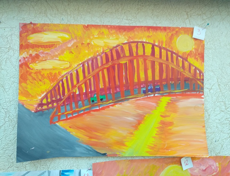 Рисуем Крымский мост