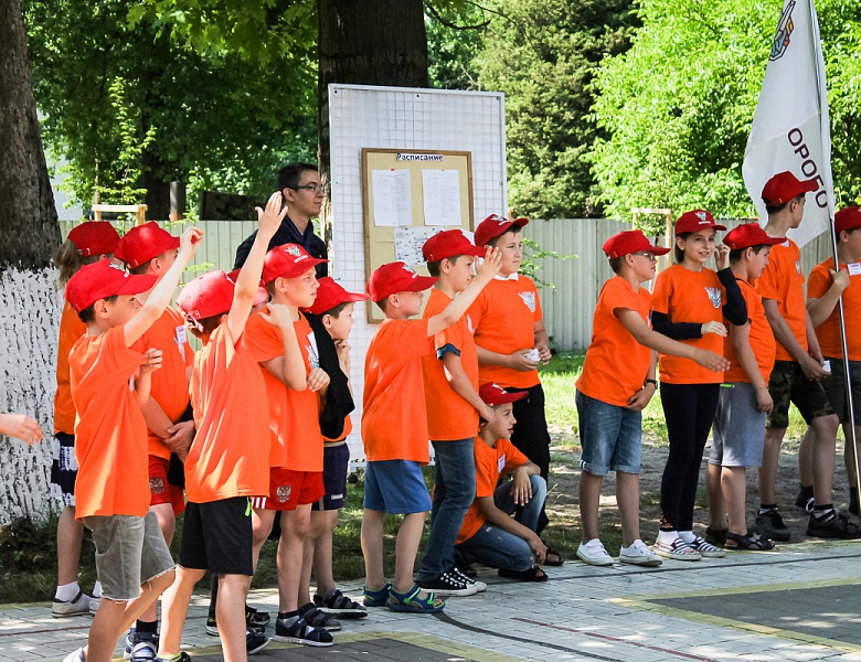 Открытие 1 смены летнего лагеря 2018