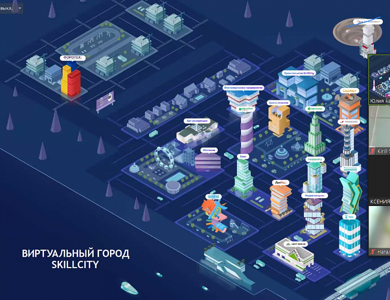 Сегодня состоялась первая  встреча с кураторами  пилотного всероссийского  проекта  по профориентации и киберсоциализации детей и подростков с помощью приложения https://skillcity.ru/