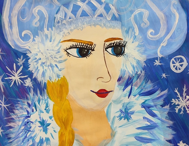 В студии изобразительного искусства «Радуга» (педагог Кравцова Алёна Николаевна) прошёл детский творческий конкурс "Новогодние зарисовки".