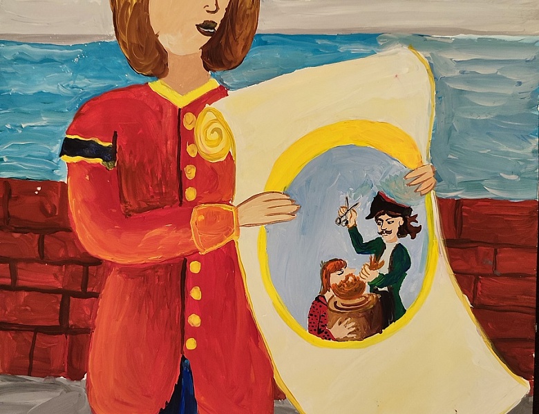 Областной конкурс рисунка на тему: «Петр I: из прошлого в будущее»