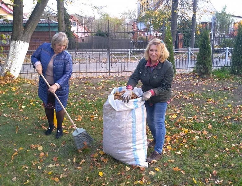 Субботник в «Роднике»