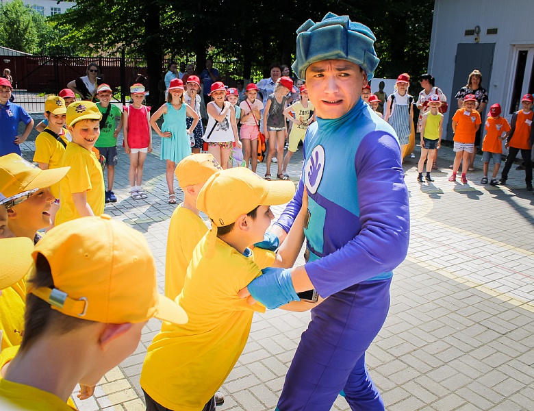 Открытие 1 смены летнего лагеря 2018
