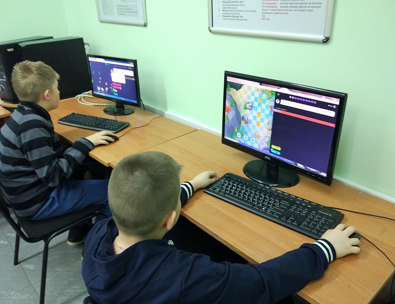 Урок  цифры в "Роднике"