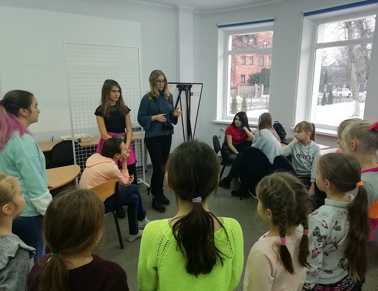 Проект "Дети - детям": мастер-класс по художественной фотографии 