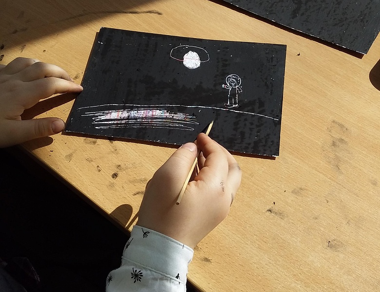 Гагаринский урок в "Роднике"