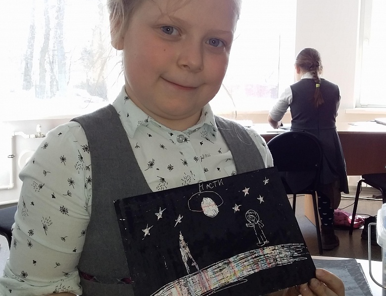 Гагаринский урок в "Роднике"