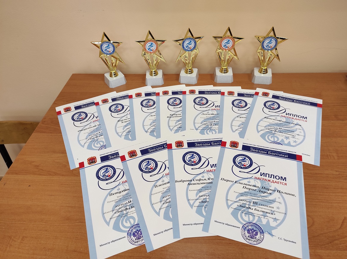 В декабре подведены итоги областного фестиваля творчества учащихся «Звезды Балтики» в номинации «Декоративно-прикладное творчество».  