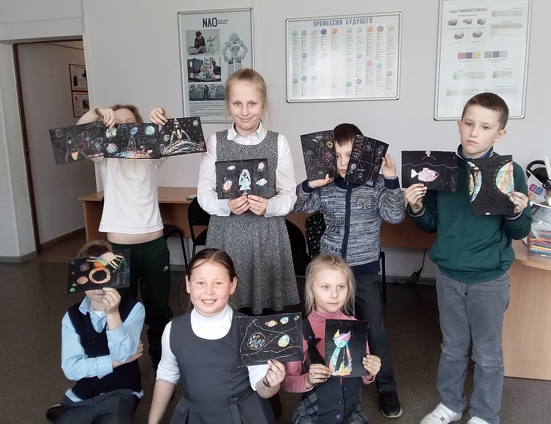 Гагаринский урок в "Роднике"