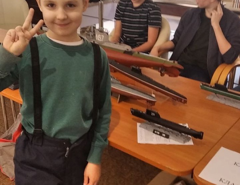 Третье место в конкурсе судомоделизма 2024  в Музее Мирового океана